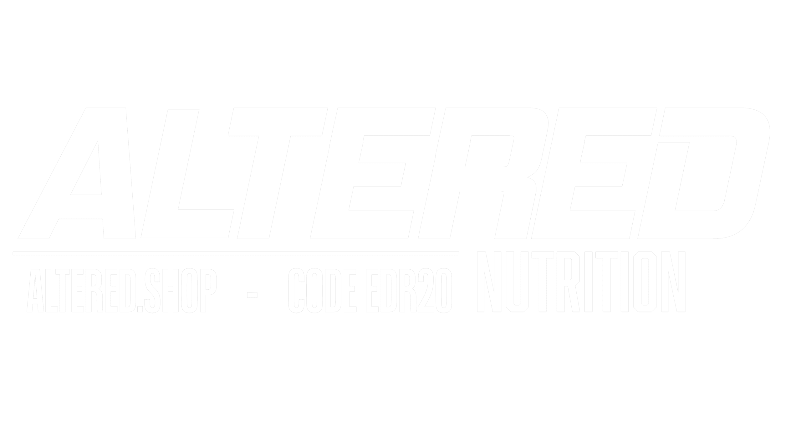 Altered Nutrition - official nutrition partner of Endurotech Racing