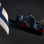 Endurotech Racing GT3 car at Daytona in endurance conditions