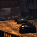 Endurotech Racing GT3 car during a pit stop in an endurance race