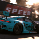 Endurotech Racing GT3 car deep into a race stint