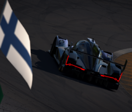 Endurotech Racing competing at Daytona in an iRacing endurance event